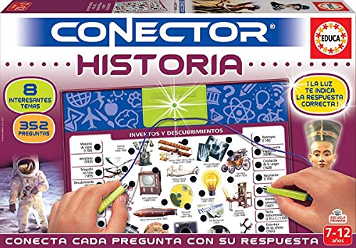 Educa - Conector Historia Juego Educativo para niños, a Partir de 7 años (17705)