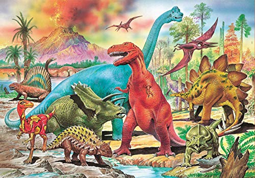 Educa - Dinosaurios Puzzles, 100 Piezas, Multicolor, 13179