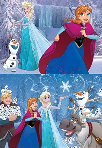 Educa Disney Frozen Puzzles, 2x48 Piezas, multicolor (16852)