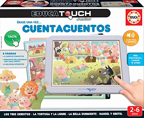 Educa - EducaTouch Junior: Érase una Vez… Cuentacuentos 2, con música y canciones, juego educativo para niños, a partir de 24 meses (17952)