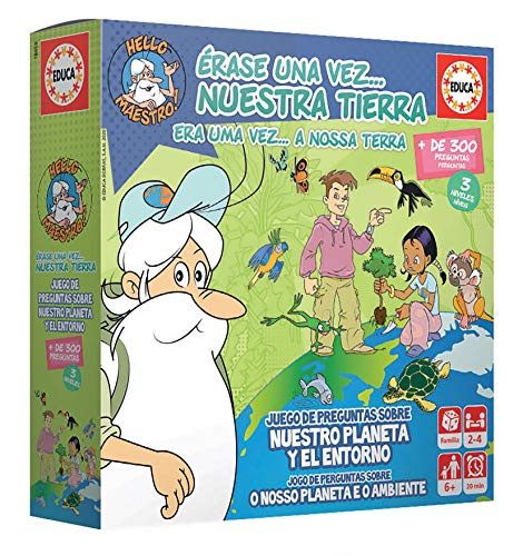 Educa - Érase Una Vez…Nuestra Tierra Juego de Mesa Educativo, Multicolor (18858)