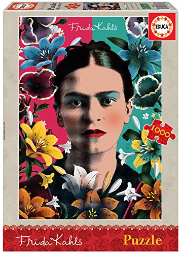 Educa Frida Kahlo Puzzle, 1000 Piezas, multicolor, 1.000 (18493)