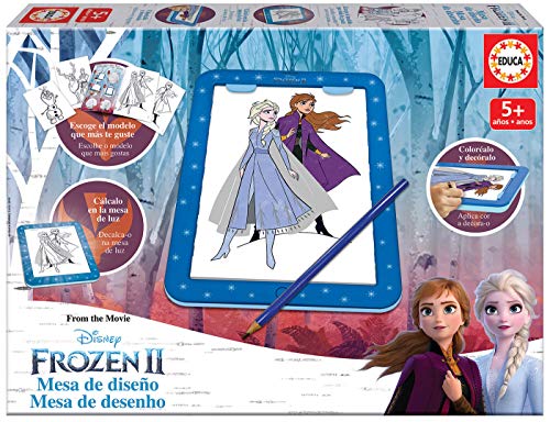 Educa - Frozen II Mesa de Diseño, Multicolor (18369)