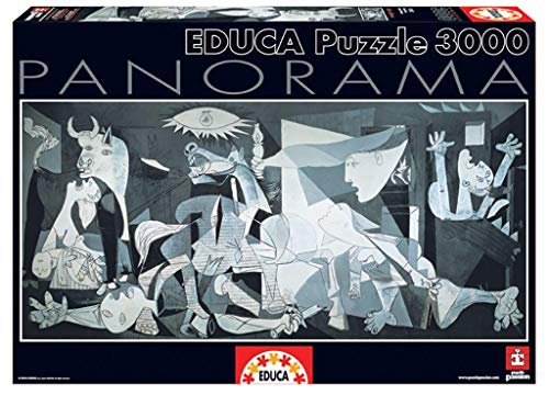 Educa - Guernica, P, Picasso Panorama Puzzle, 3 000 Piezas, multicolor (11502)