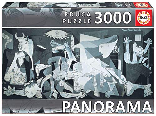 Educa - Guernica, P, Picasso Panorama Puzzle, 3 000 Piezas, multicolor (11502)