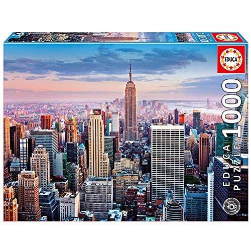 Educa - Manhattan, Nueva York Puzzle, 1000 Piezas, Multicolor (14811)