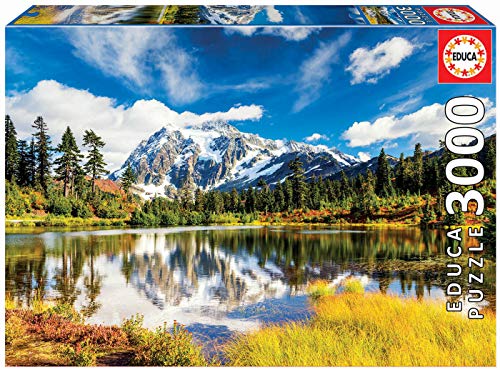 Educa - Monte Shuksan, Washington, EEUU Puzzle, 3000 Piezas, Multicolor (18011)