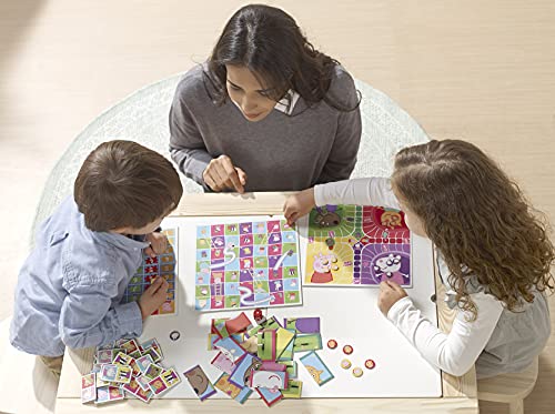 Educa Peppa Pig Juegos, Set 8 En 1, multicolor (16791)