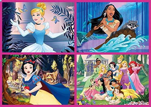 Educa - Princesas Disney Princess Conjunto de Puzzles, Multicolor (17637)