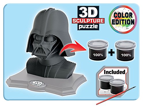 Educa - Star Wars-Darth Vader 3D Sculpture Puzzle, Multicolor (17334)