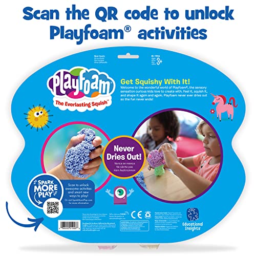 Educational Insights Playfoam Espuma, pack de 8