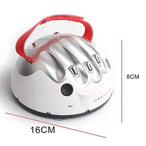 Eléctrico Impactante Mentira Detector, Seguridad Micro Polygraph Fiesta Juego Barra Eléctrico Choque Consolas Probador Máquina Entretenimiento Herramienta - Blanco