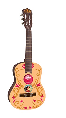 Elena de Avalor K2000El Elena of Avalor Disney Guitarra Clásica De 6 Cuerdas, 78 cm Largo, Material de Madera (Lexibook