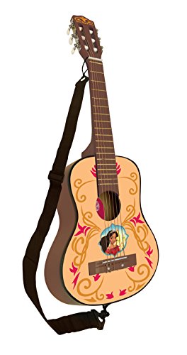 Elena de Avalor K2000El Elena of Avalor Disney Guitarra Clásica De 6 Cuerdas, 78 cm Largo, Material de Madera (Lexibook