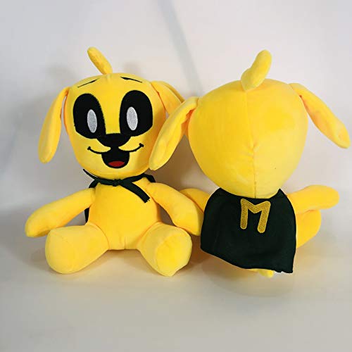 Emeili 25CM Mikecrack Mike-Crack Juguete de Peluche de Dibujos Divertido, Muñecos de Peluche Juguetes Perro Amarillo Muñecos de Peluche Suaves Regalo de Cumpleaños para los Niños