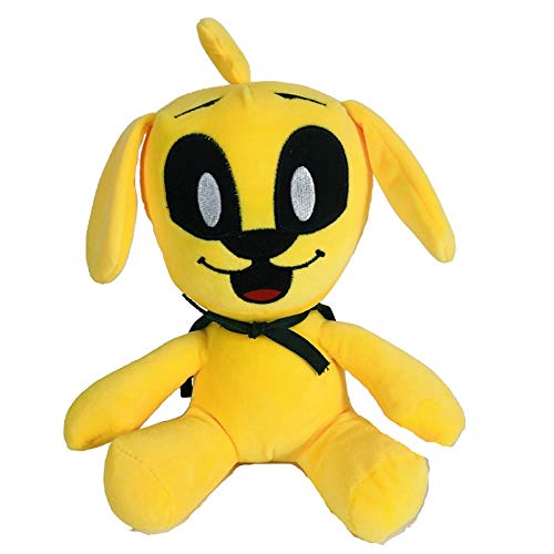 Emeili 25CM Mikecrack Mike-Crack Juguete de Peluche de Dibujos Divertido, Muñecos de Peluche Juguetes Perro Amarillo Muñecos de Peluche Suaves Regalo de Cumpleaños para los Niños