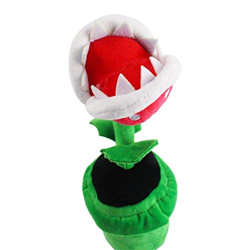 Emeili Super Mario Bros Peluche, Piranha Plant Super Mario Peluche, Juguete de Peluche Piranha Plant, Bros Peluche Peluche Animal Suave Muñeca Figura 26CM