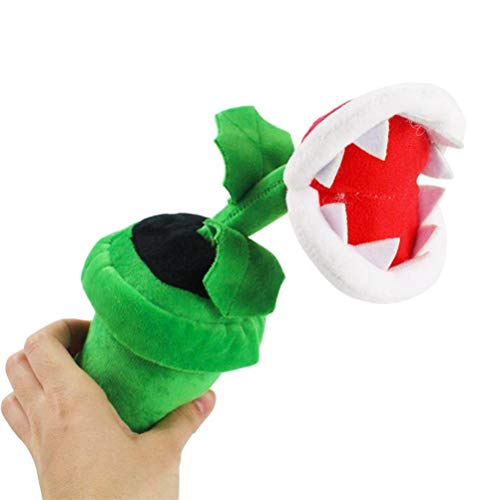 Emeili Super Mario Bros Peluche, Piranha Plant Super Mario Peluche, Juguete de Peluche Piranha Plant, Bros Peluche Peluche Animal Suave Muñeca Figura 26CM