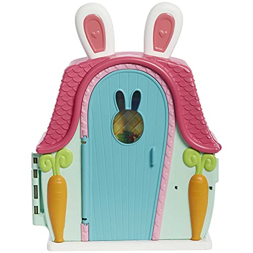 Enchantimals Bree Bunny con Casita de campo, muñeca conejo con mascota, casa de juguete y accesorios (Mattel GYN60)