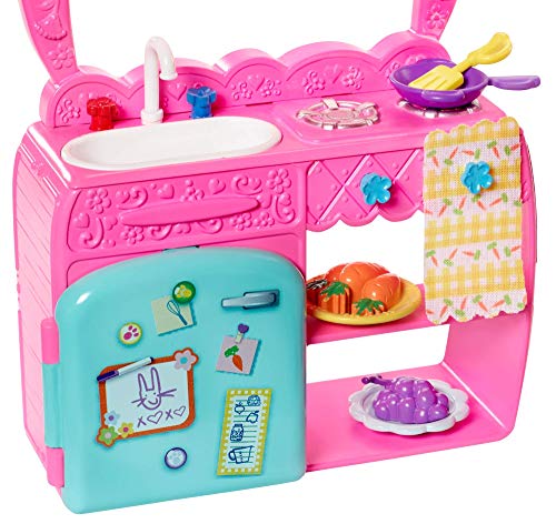 Enchantimals Bunny en cocina divertida, muñeca con mascota y accesorios (Mattel FRH47) , color/modelo surtido