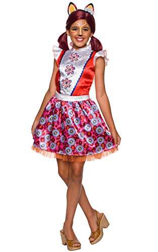 Enchantimals - Disfraz de Felicity Fox para niña, Talla 5-7 años (Rubies 641212-M)