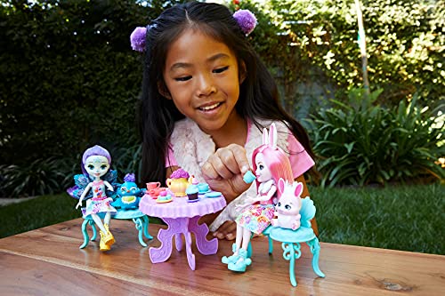 Enchantimals Fiesta de Té con la Muñeca Bree Bunny y Accesorios (Mattel GLD41)