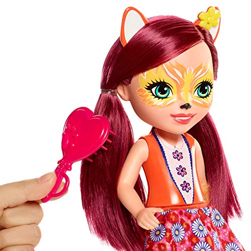 Enchantimals Huggable Cutie Felicity Fox Muñeca Grande con Accesorios (Mattel FRH53)