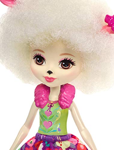 Enchantimals- Lorna Lamb Echantimals, Muñeca, Multicolor, (Mattel FHN25)