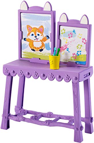 Enchantimals Muñeca con Accesorios y Mascota Felixity Fox Vamos A Pintar (Mattel GBX03)