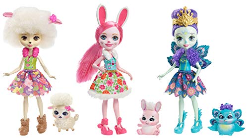 Enchantimals Pack de 3 muñecas (Mattel FMG18)