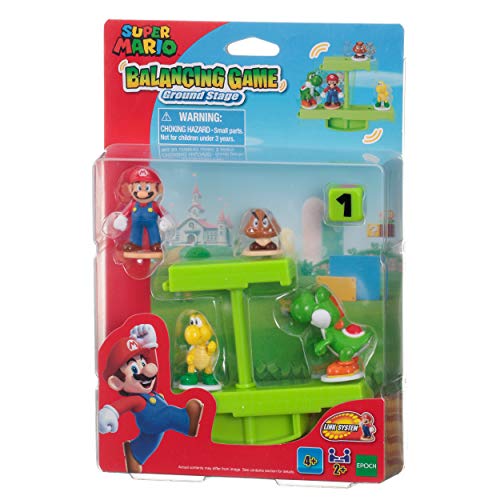 EPOCH GAMES Super Mario Balancing Game Ground Stage, Color Verde (07358)