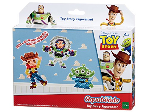 EPOCH Traumwiesen aquabeads 30119 – Toy Story Set de Figuras, Juego de Manualidades para niños