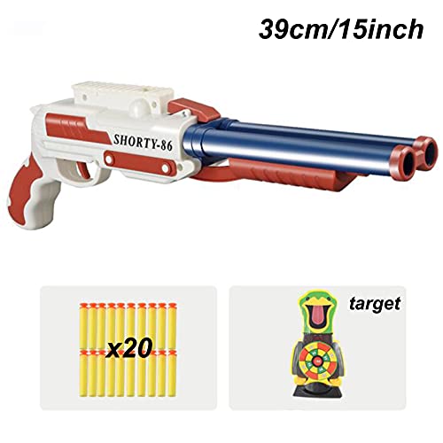 Escopeta Toy Foam Blasters S686,Parece Real, Pistola de Juguete Manual para Niños con Bala Suave de 30 Lechones, Desarrollar El Juguete de Los Pasatiempos de Los Niños.