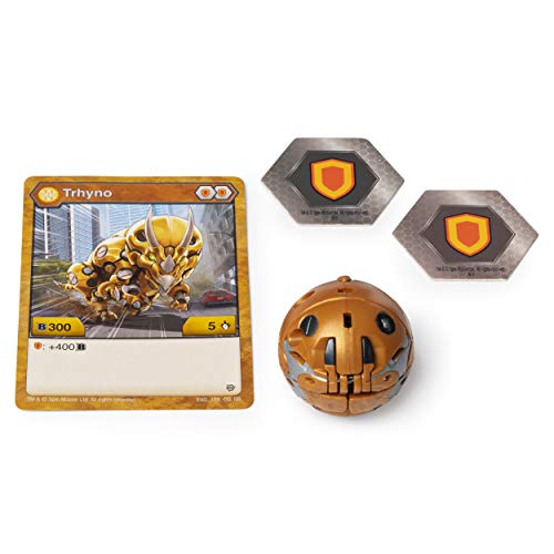 Estuche de Almacenamiento Bakugan para Criaturas coleccionables, de 6 años en Adelante, un bakugan Incluido, Trhyno