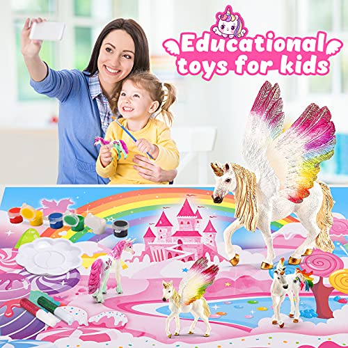 EUCOCO Unicornios para Niñas, Juguetes Niña 2-12 Años Manualidades Niños 3-12 Años Regalo Niña 3-12 Años Juguete Niño 3-12 Años Regalos Niño 3-12 Años Juegos Infantiles Regalos para Niños De 10 Años