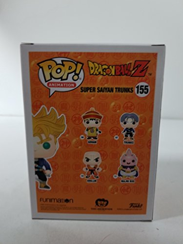 Exclusiva figura pop de vinilo Funko, Trunks Super Saiyan de Dragonball Z. NYCC 2016