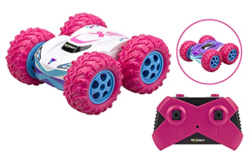 EXOST - Coche teledirigido - 360 Cross Rosa - 2,4Ghz - Escala 1:18