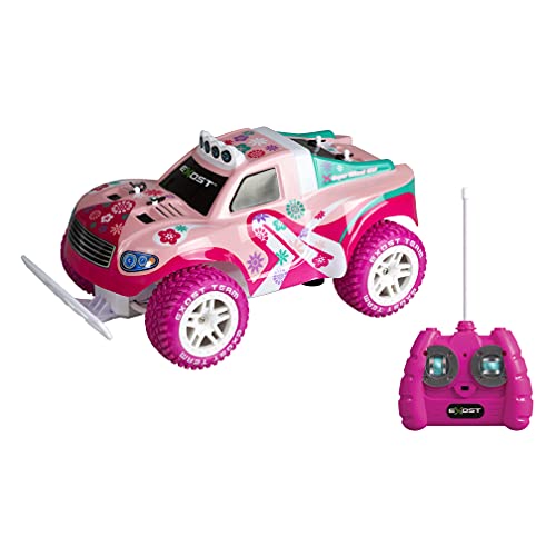 Exost Coche teledirigido - Super Wheel Truck Rosa - Escala 1:12, 20258