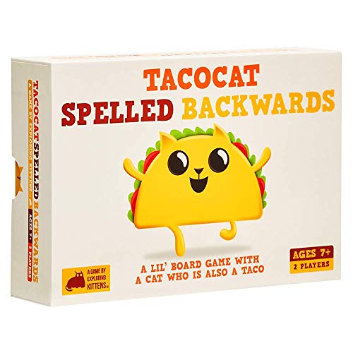 Exploding Kitten Tacocat Spelled Backwards (Taco-Core-1)