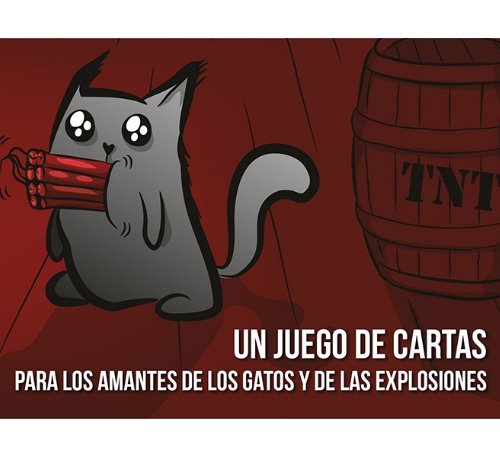 Exploding Kittens- Juego de cartas (EKEK0001)