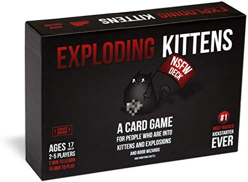 Exploding Kittens LLC- Juego (EKG-NSFW1-1)