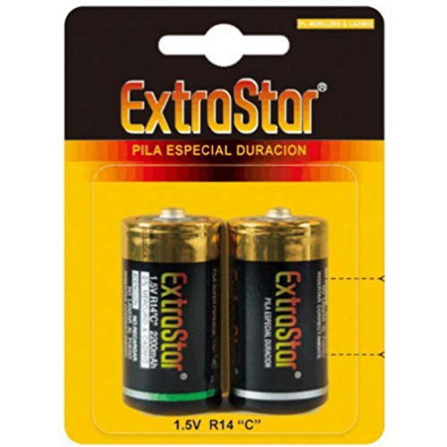 Extrastar- Pila R14 C, Color