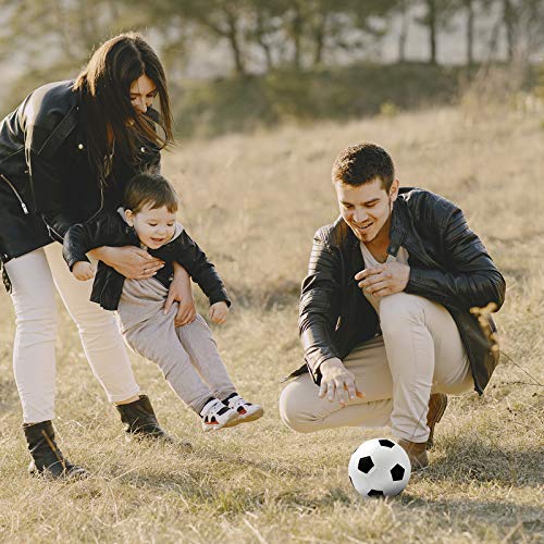 EXTSUD Balón Fútbol Flotante Pelota de Air Fútbol con Protectores de Espuma Suave y Luces LED, Juguete Deportivo para Niños de 3, 4, 5, 6, 7, 8, 9-12 Años