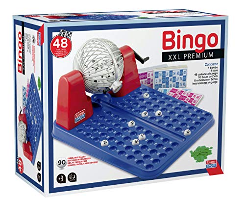 Falomir- Bingo XXL Juego De Mesa, Multicolor, Talla Única (23030)