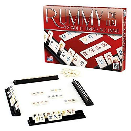 Falomir Deluxe Rummy de Luxe. Juego de Mesa. Clásico. (646396)