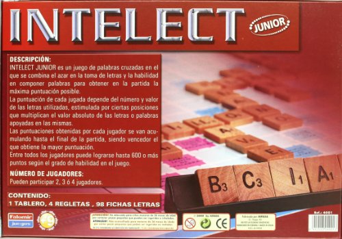 Falomir- Intelect Junior Juego de Mesa, Multicolor, única (646448)