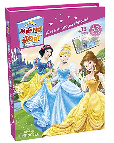 Falomir- Magnet Story-Disney Princess Juego de Mesa, Multicolor (1)