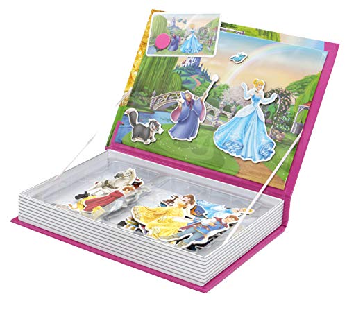 Falomir- Magnet Story-Disney Princess Juego de Mesa, Multicolor (1)