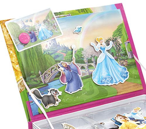 Falomir- Magnet Story-Disney Princess Juego de Mesa, Multicolor (1)