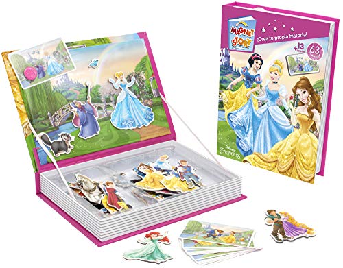 Falomir- Magnet Story-Disney Princess Juego de Mesa, Multicolor (1)